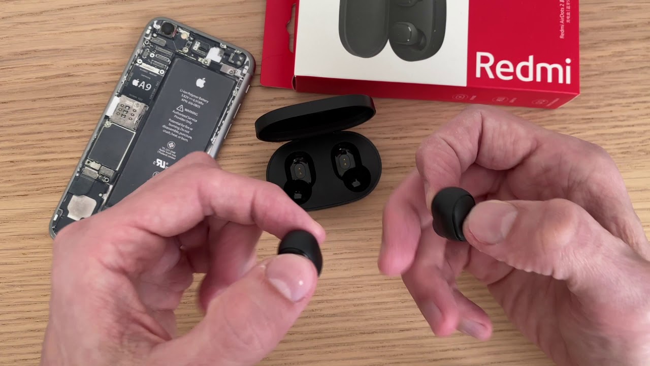 RedMI AirDots 2 - Как надевать / Как сделать громче на iPhone / Как подключить