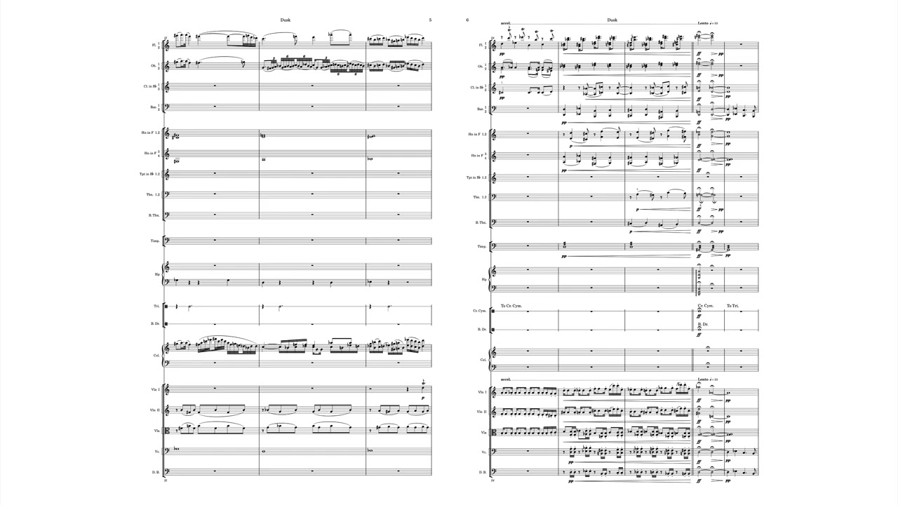 Joshua Goodell: Dusk (for Orchestra)