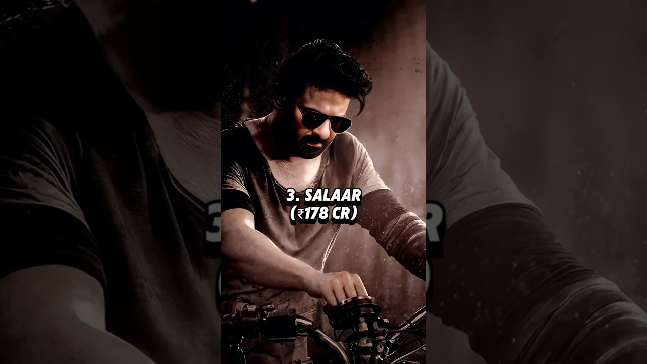 Prabhas Top first day collection movies🔥🤑 #shorts #youtubeshorts #viral #prabhas #boxoffice