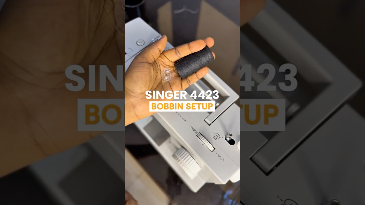 How to Wind & Thread a Bobbin | Singer 4423