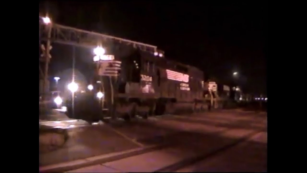 Norfolk Southern D49 w/Seven NREX SD50s - Feb. 28, 2004