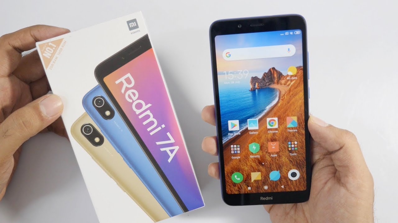 Распаковка и обзор смартфона Redmi 7A за 6 тыс. рупий