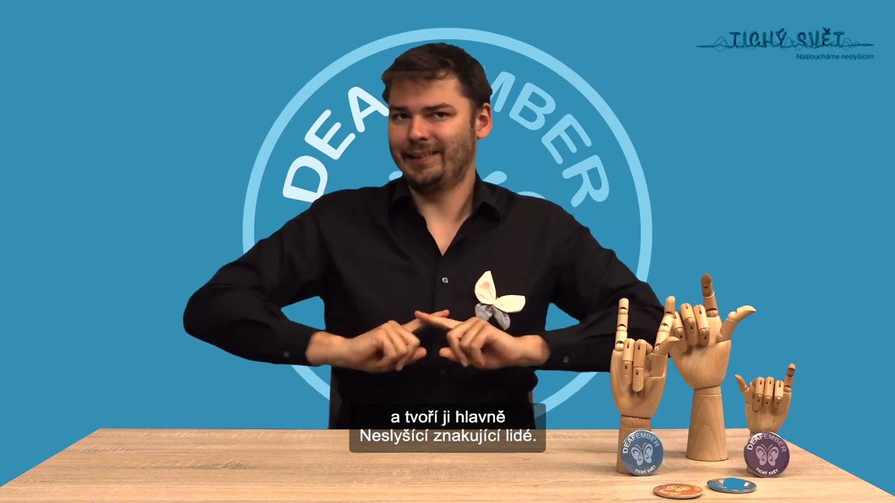 Přednáška - kultura neslyšících
