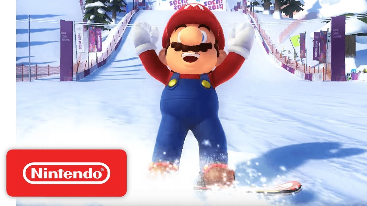 Mario & Sonic at the Sochi 2014 Olympic Winter Games -- July Trailer