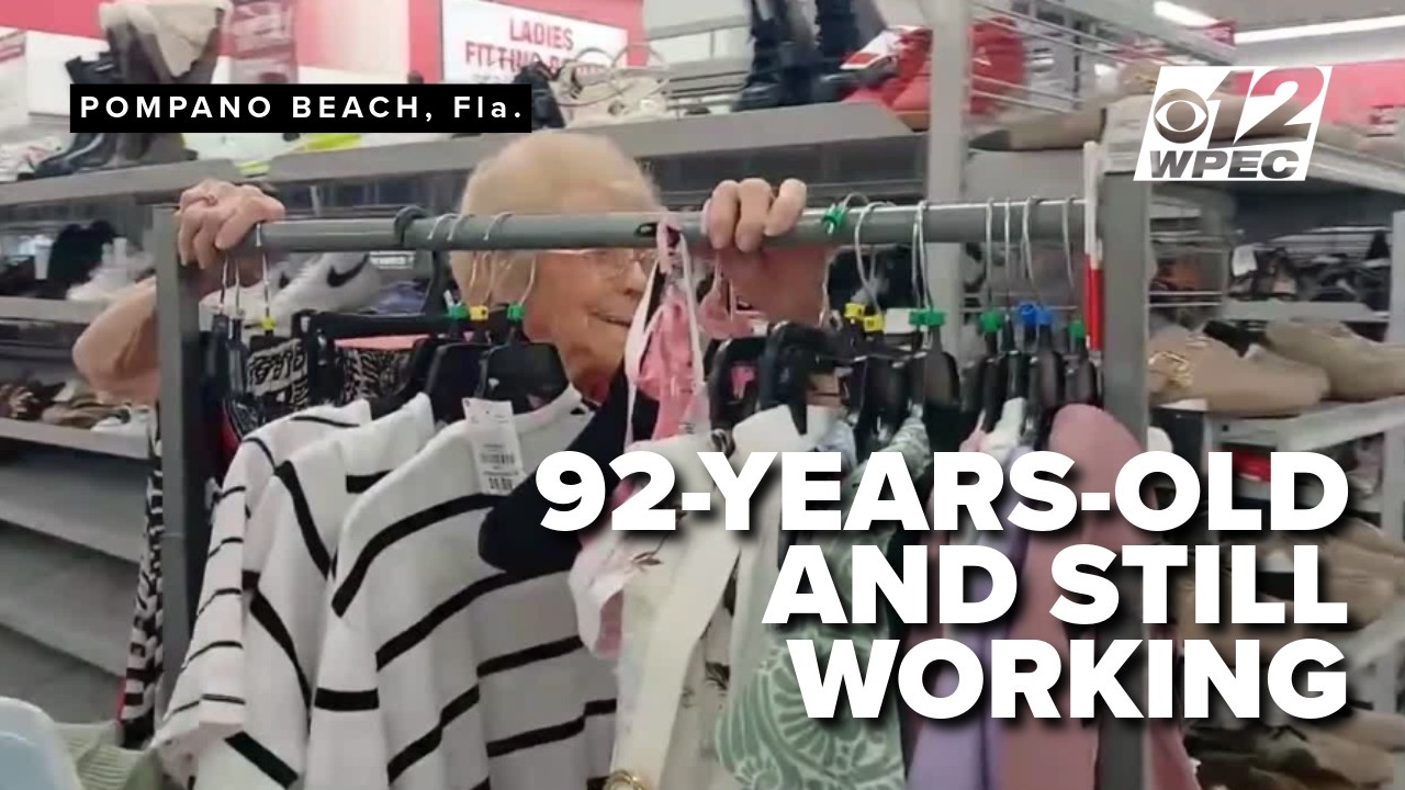 92-year-old Florida woman still working to pay her bills, given $55K by strangers