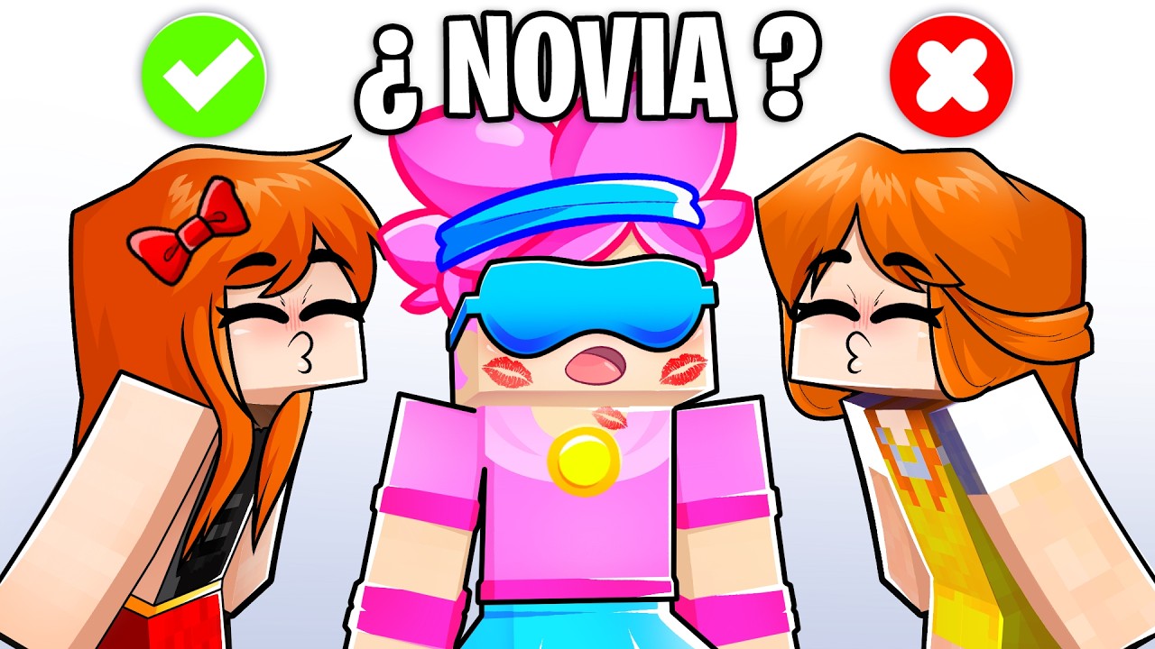 Tuve 100 Citas con Chicas en Busca del Amor en Minecraft 🧡