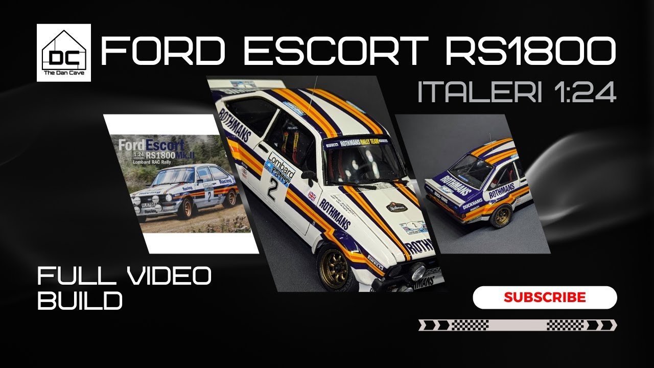 Ford Escort Mk II RS800 - Italeri 1:24 - Full Video Build