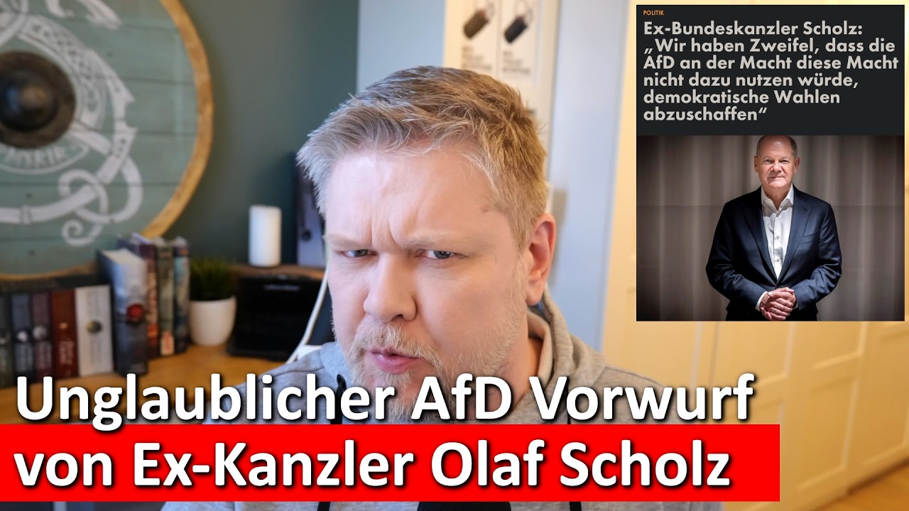 Scholz schockt Deutschland: Will er der AfD jetzt Wahlabschaffung unterstellen?!