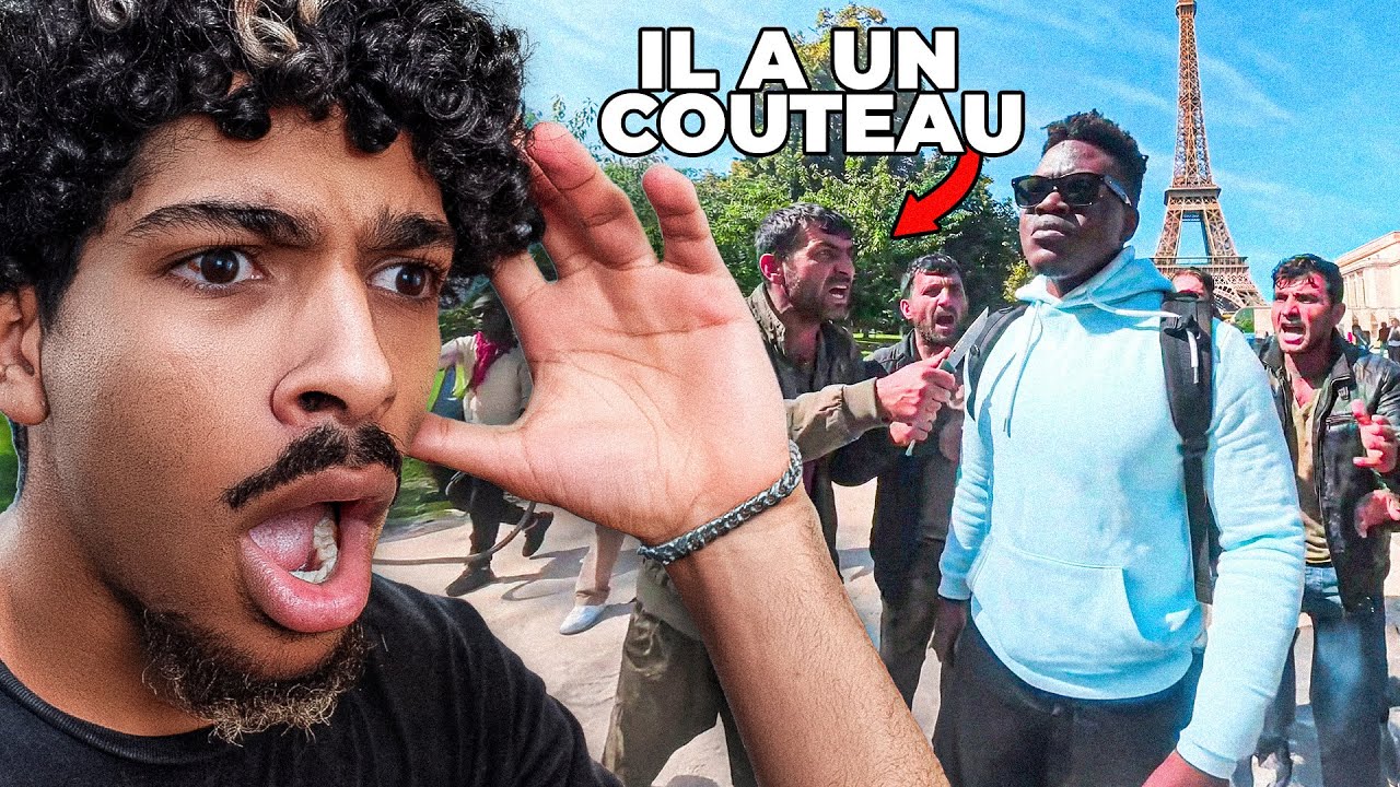 Il Confronte des SCAMMEURS à Paris, ça dégénére.. 😰 (REACT)