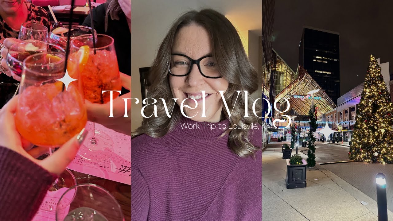 Travel Vlog | Traveling to Louisville Kentucky on a work trip, pack and get ready with me