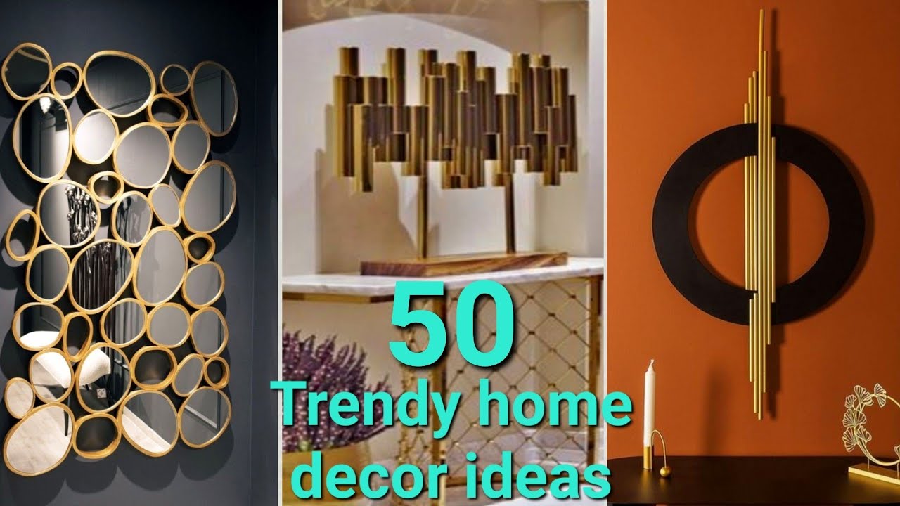 50 innovative way to decorate your home | modern wall decor trends | Craft Angel