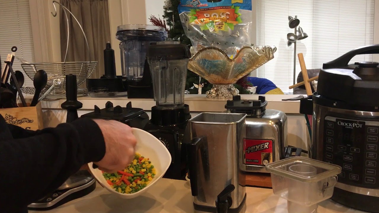 Using Garbage to Make a Soup FAST! | Vitamix 3600