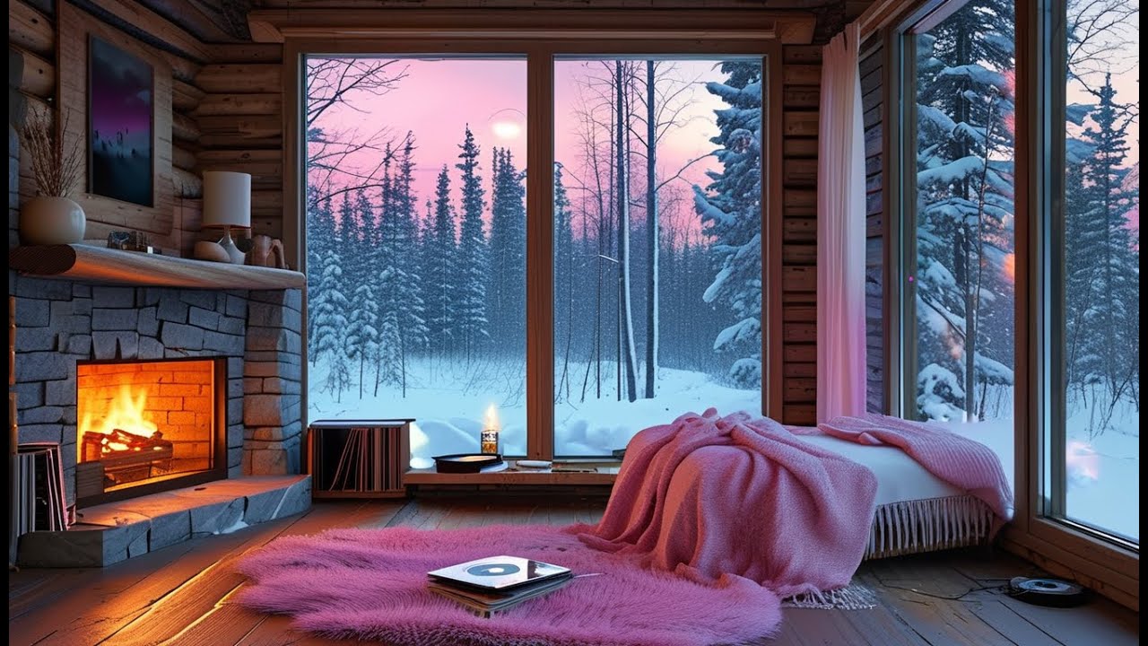 Mountain Lodge Jazz ☕ Relaxing Piano for Work & Study