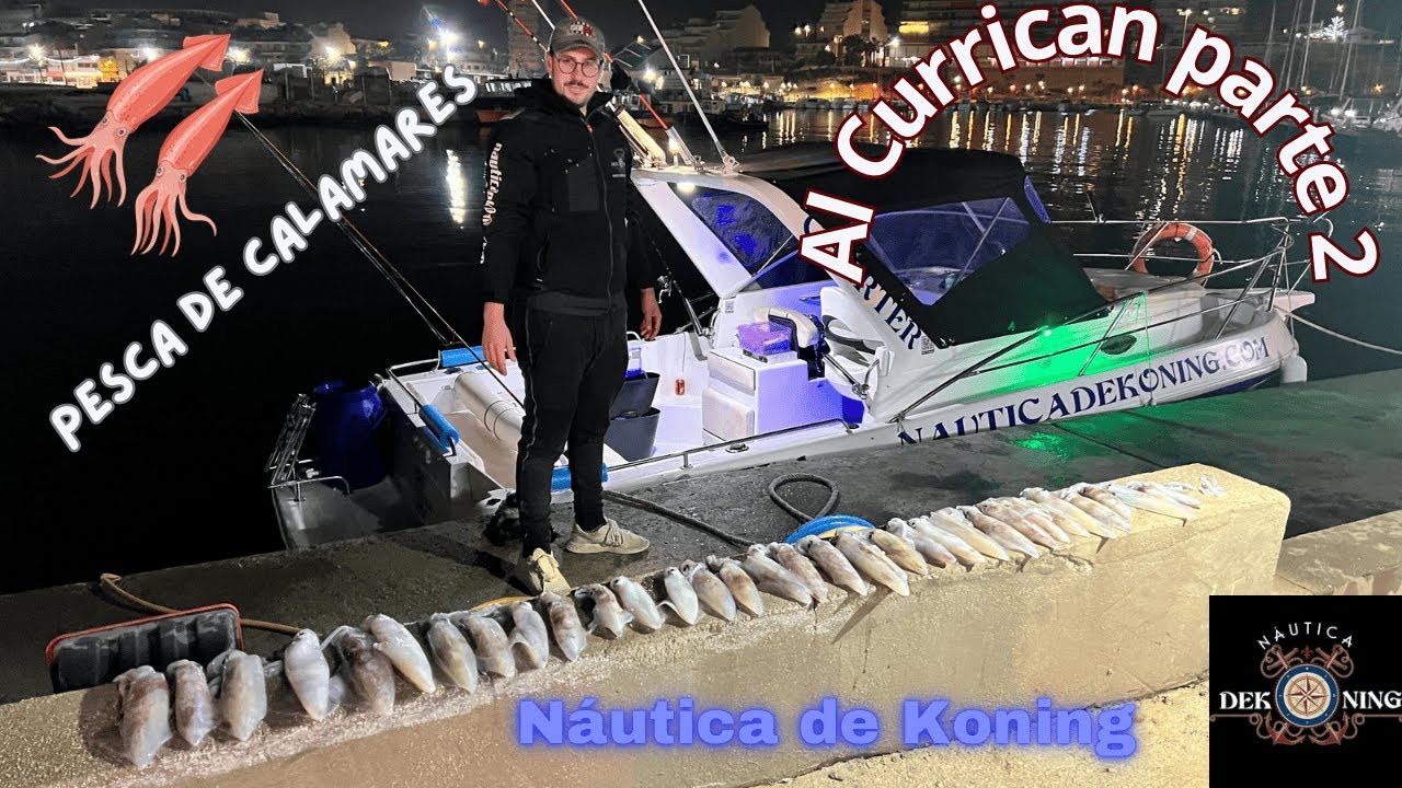 Pesca del calamar a Currican parte 2