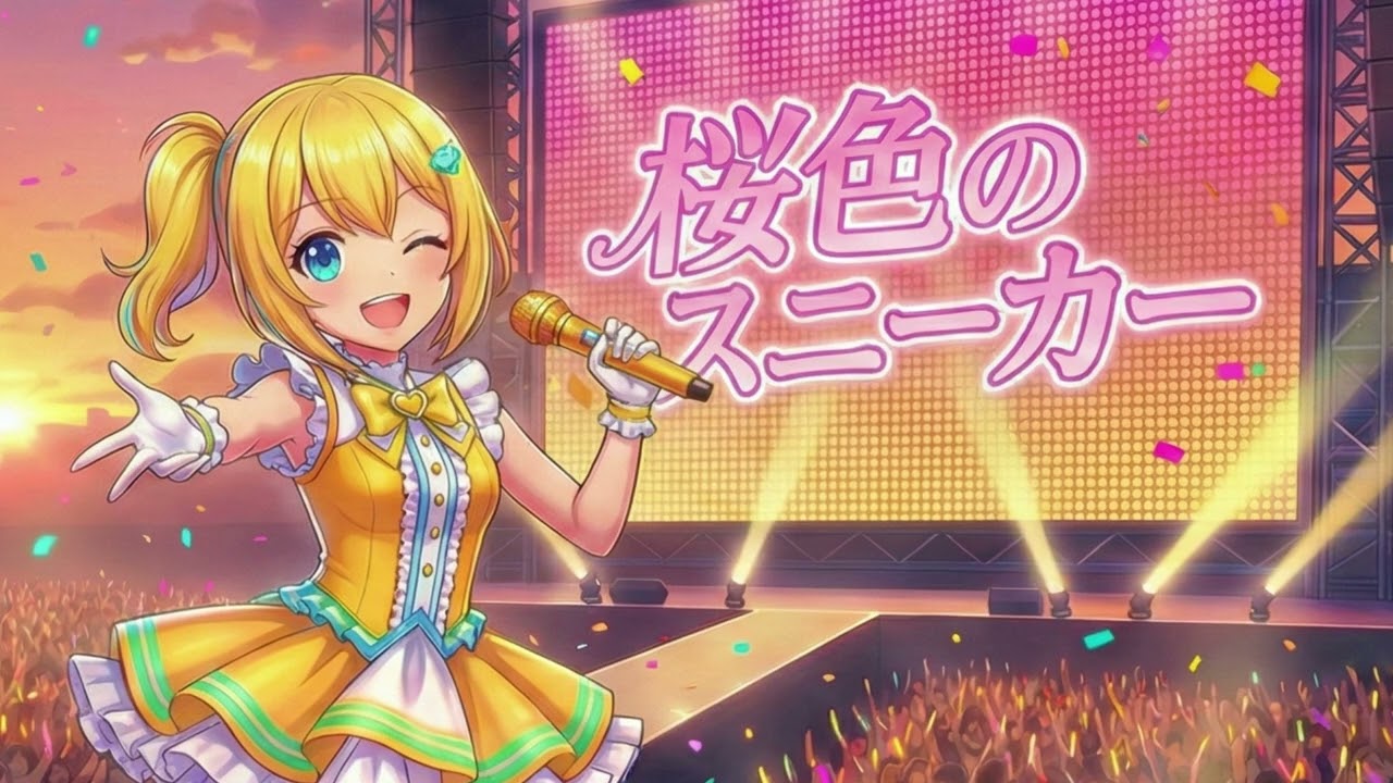 ｊフォートナイト応援ソング！『桜色スニーカー』👟ななみん🍌