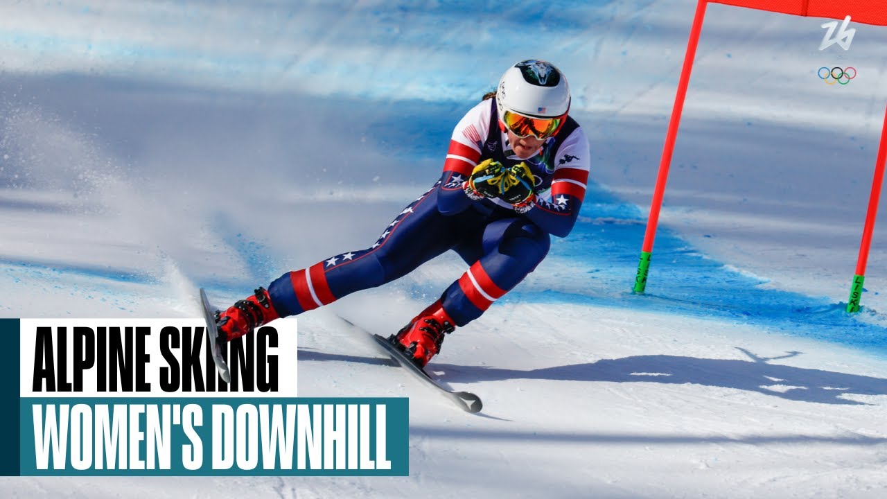 Re-𝙇𝙄𝙑𝙀 Winter Olympics! Women's Downhill - Alpine Skiing | #MilanoCortina2026
