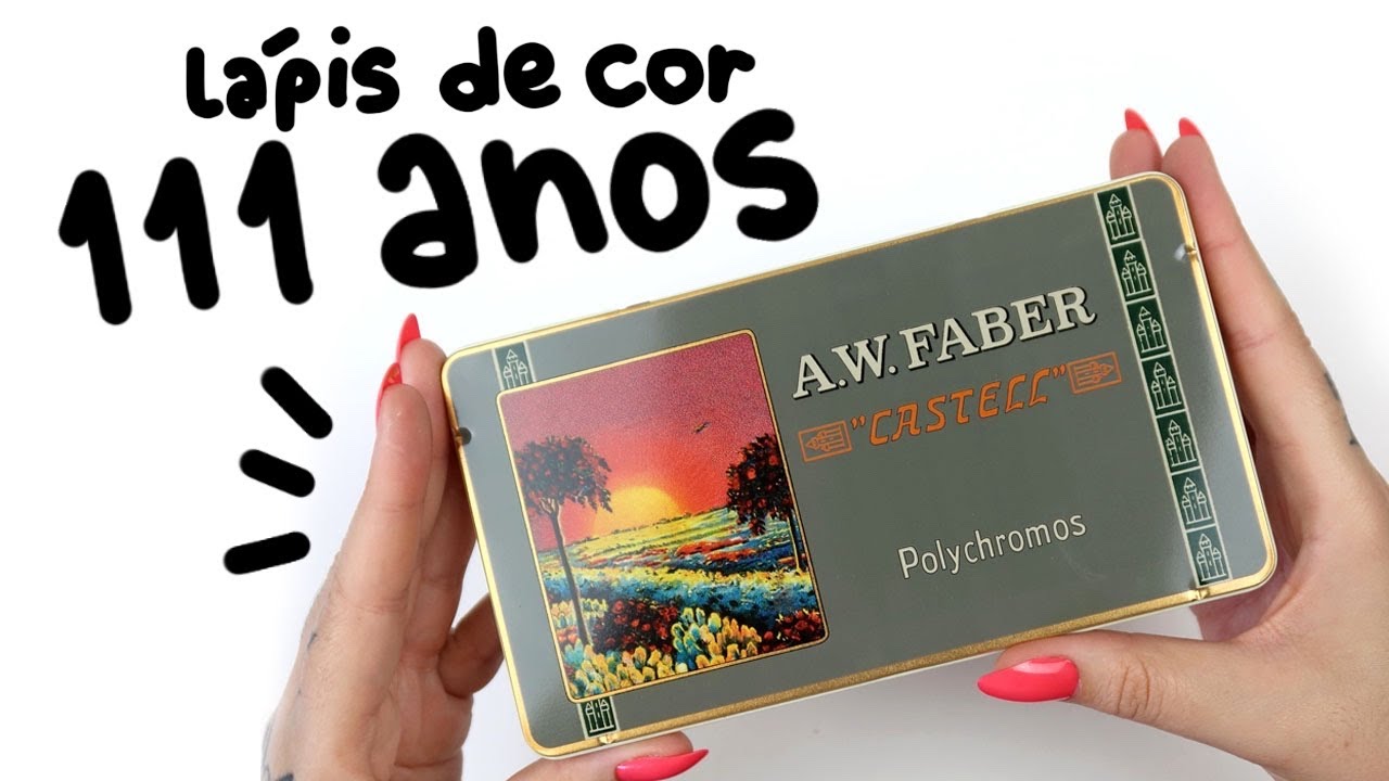 TESTANDO OS LÁPIS DE COR MAIS CAROS DA FABER CASTELL - SERÁ QUE VALE A PENA?