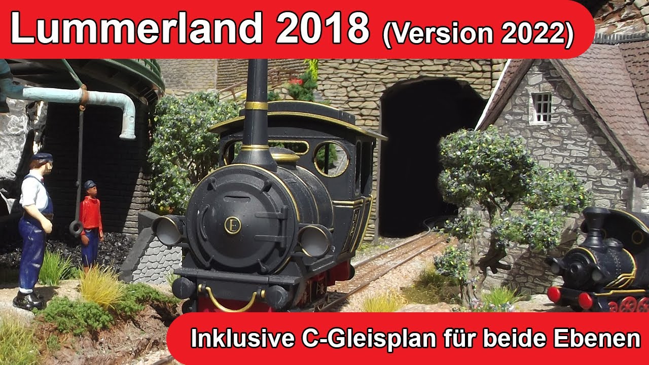 Modellbahnanlage Lummerland mit Märklin C-Gleis