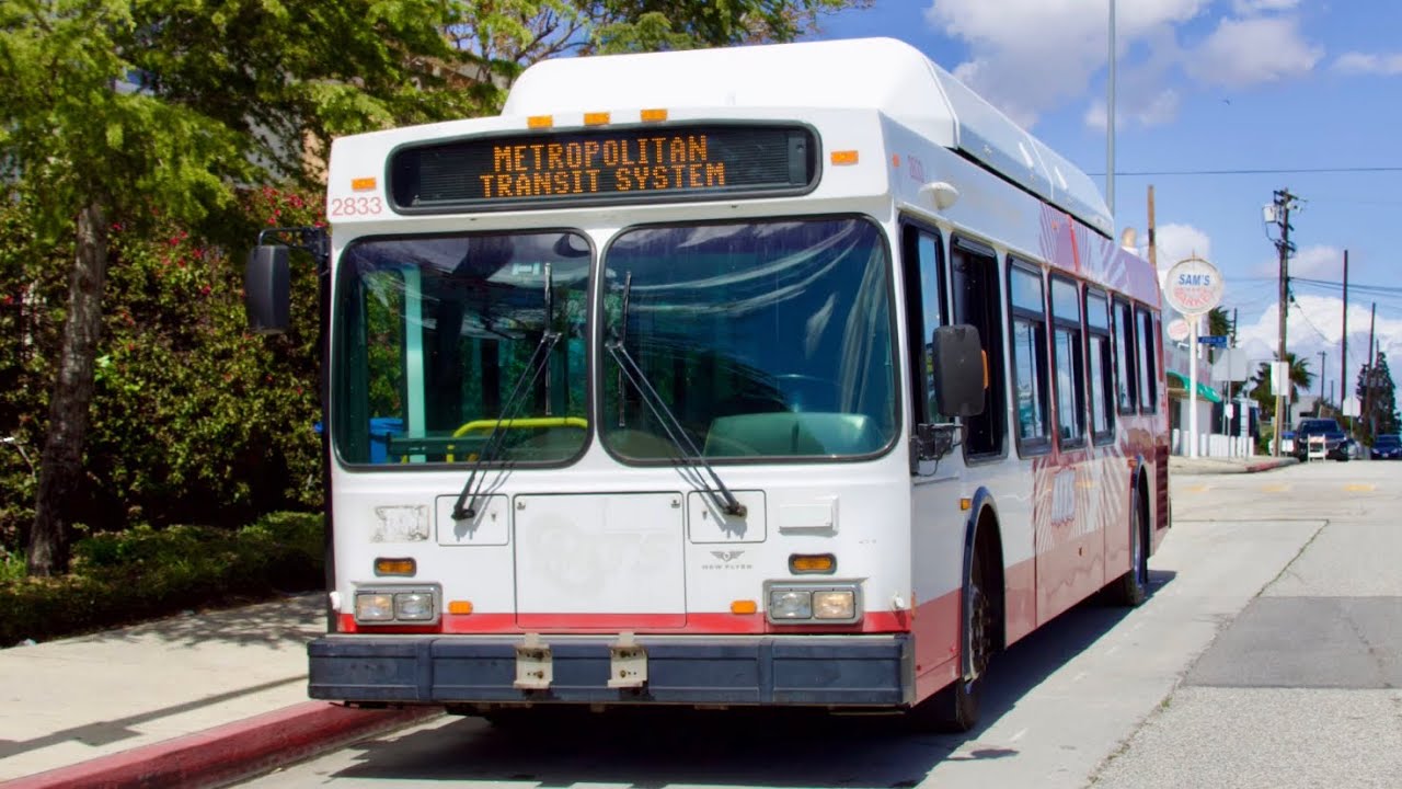 Ex-San Diego Metropolitan Transit System 2009 New Flyer C40LF #2833