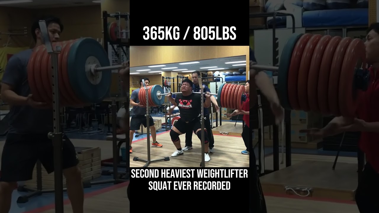 400kg?! The Heaviest Squats in Olympic Weightlifting