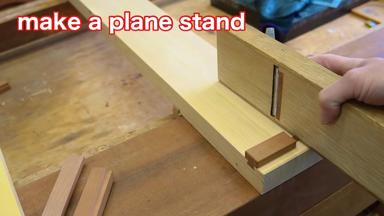 【make a plane stand】 Joinery work
