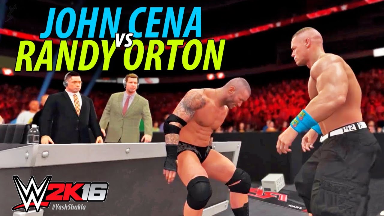 WWE 2K16 - John Cena vs Randy Orton | PS4 Gameplay