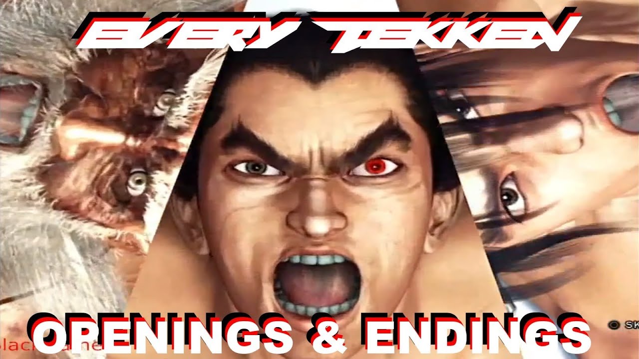Tekken All Cutscenes | Every Opening & Ending of Tekken 1-6 in HD