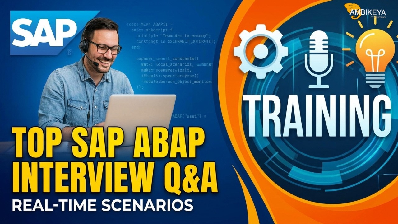 Наиболее распространенные вопросы и ответы для собеседования по SAP ABAP (реальные сценарии)