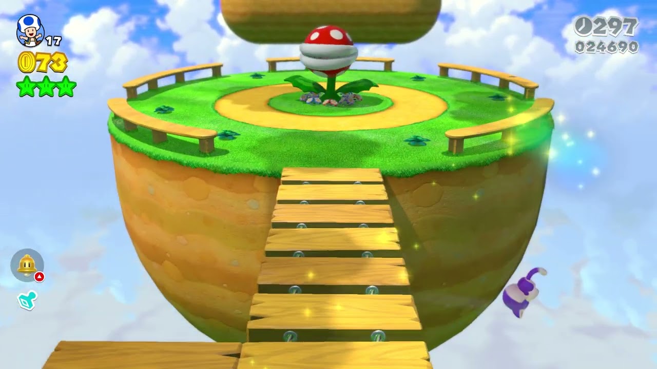Super Mario 3D World Switch - Gameplay