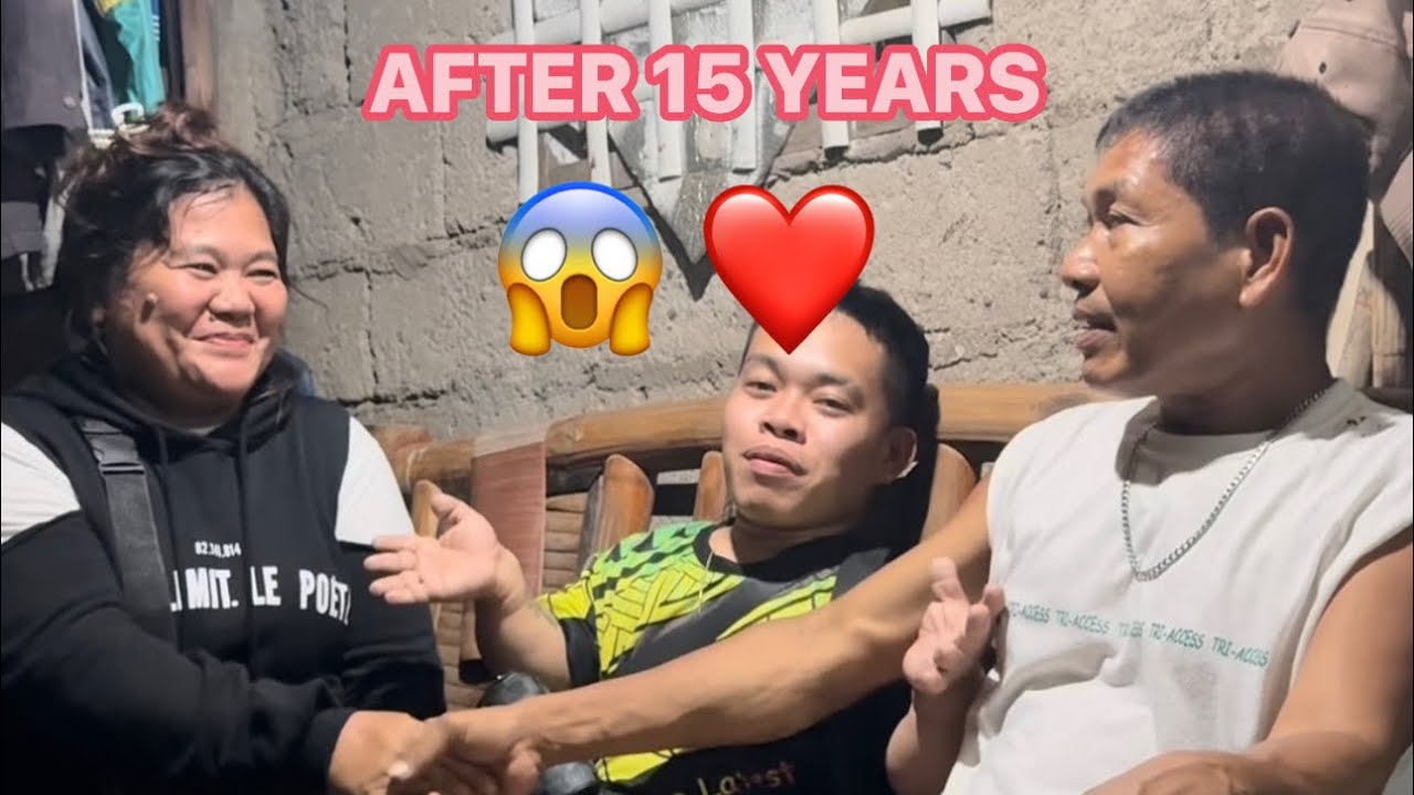 After 15 years meet my mother end father 🥹❤️😭