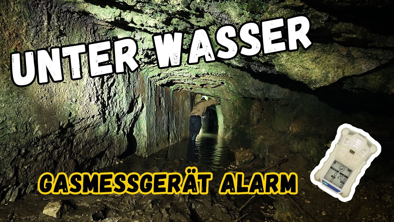 Gefluteter Stollen – und plötzlich schlägt der Gasmelder an 🚨
