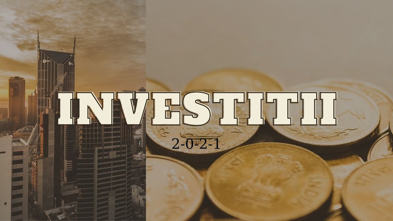 Investitiile mele pe 2021