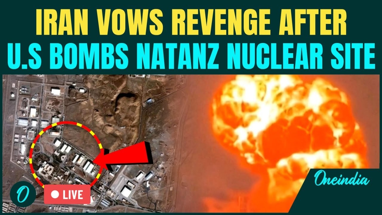 LIVE: Iran&rsquo;s Natanz Site STRUCK Again | US-Israel Escalate War With Bunker Bombs | Iran Vows Revenge