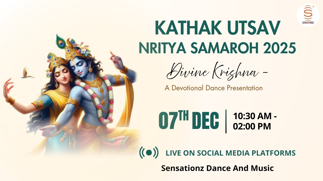 Live Kathak Dance Performance 2025 | Kathak Nritya Samaroh 2025