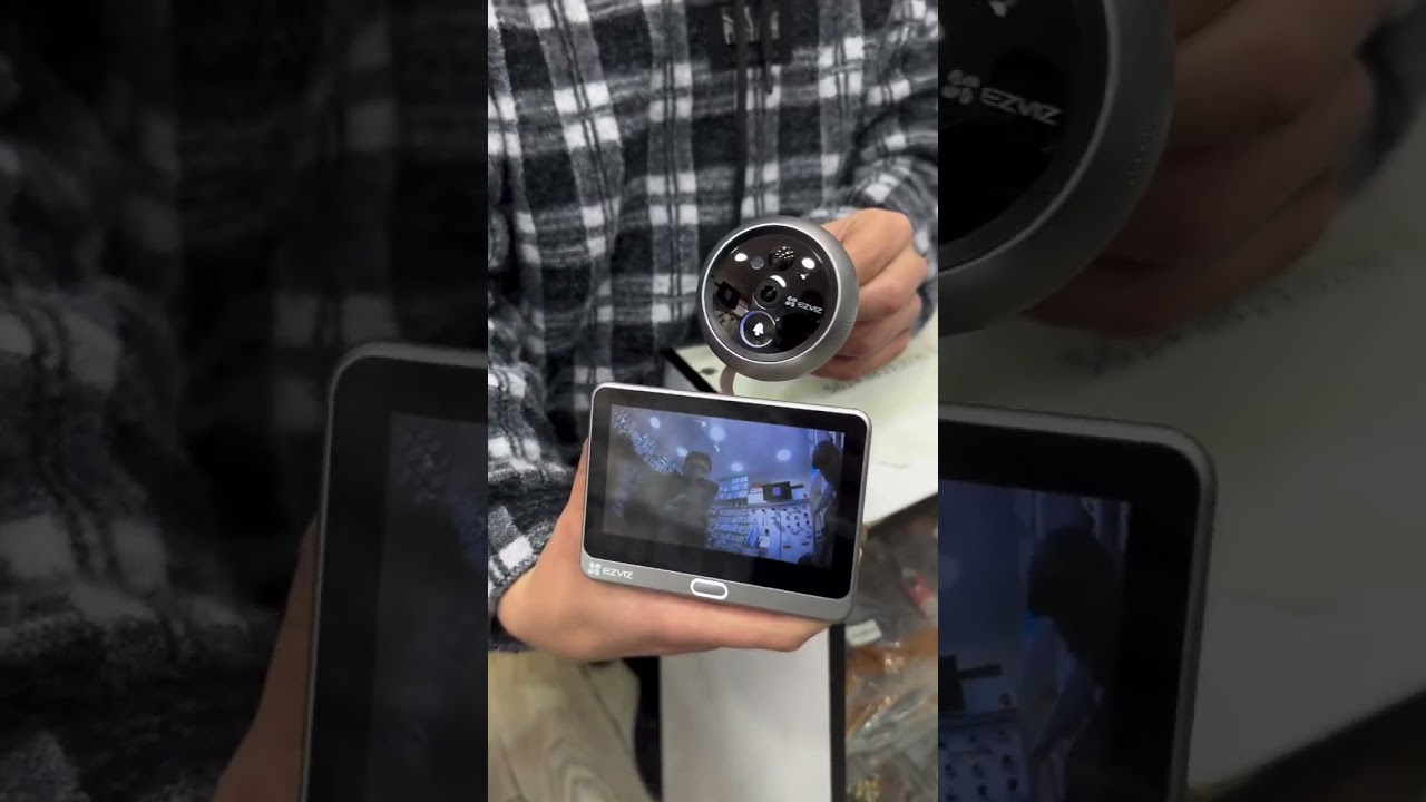 EZVIZ DP2 Дверной сенсорный Wi-Fi глазок #ezviz #hikvision #domofon #домофон #видеонаблюдение #cctv