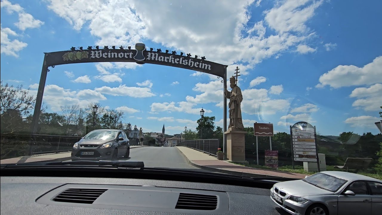 King Alex BMW unterwegs zum Markelsheim