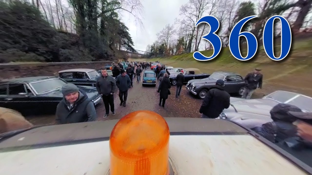 2018 New Year’s Day event a 360 degree drive around the Museum site