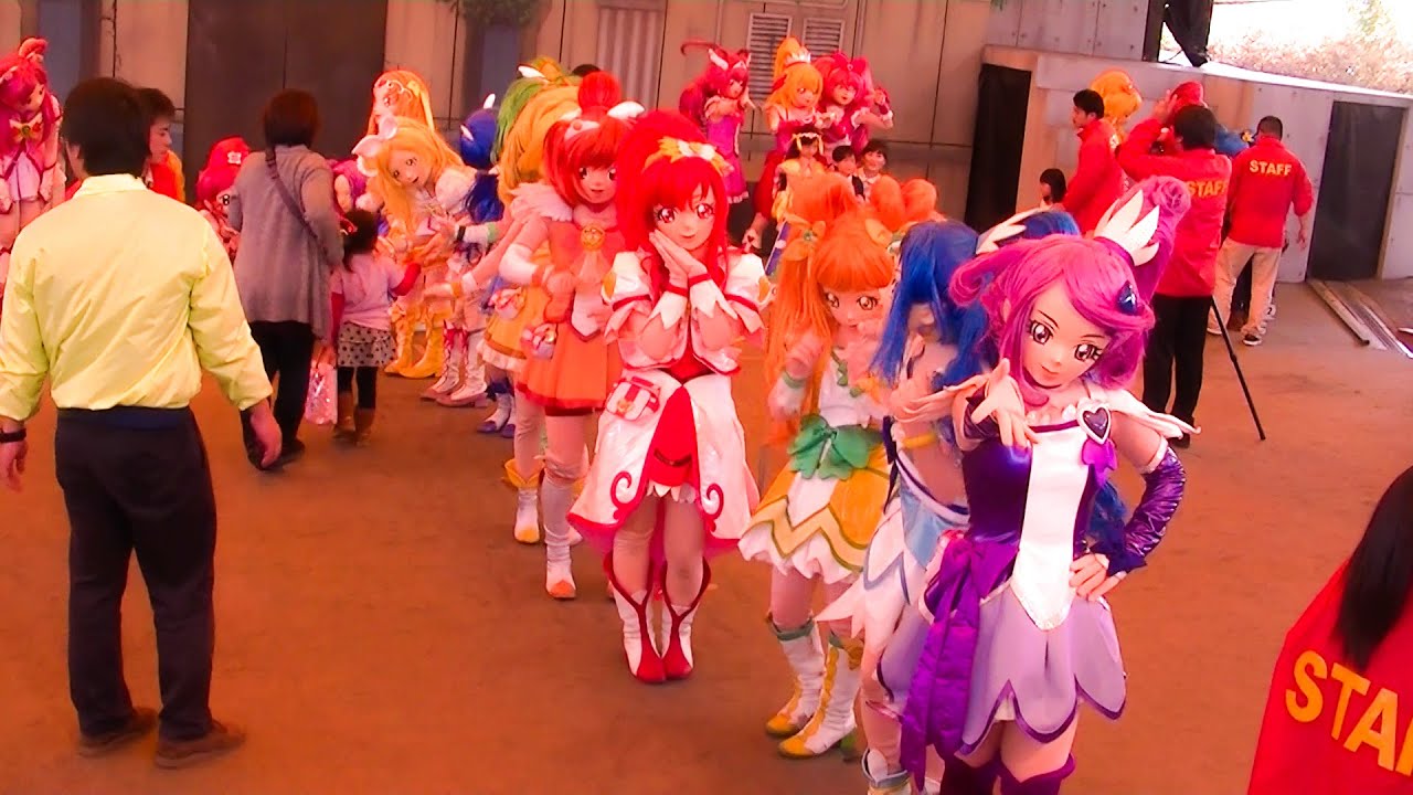 プリキュアオールスターズと握手！