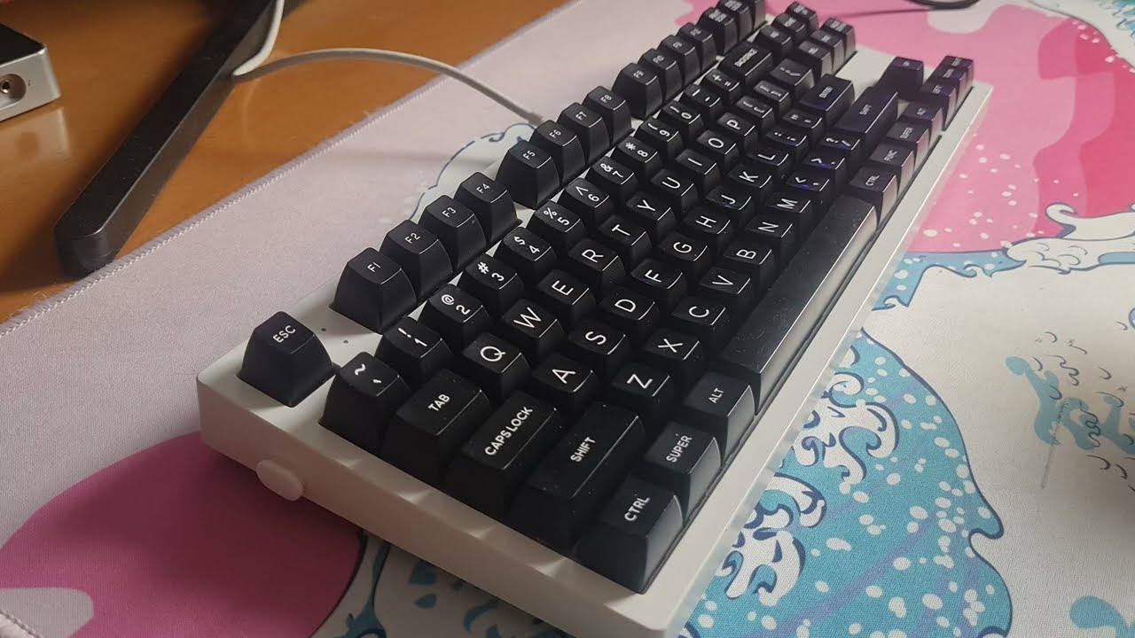 Typing MK870 w/ JWK T1 | Sound Test