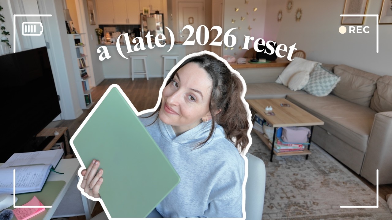 my 2026 goals ✨ realistic goal setting, habits & intentions for the new year (late edition)