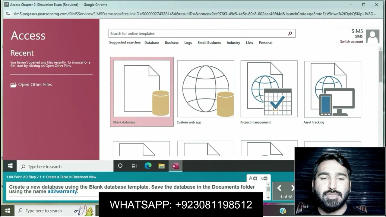 Access Chapter 2 Simulation Exam | Access Chapter 2 Simulation Exam/simulation exam/@ItlabGenius