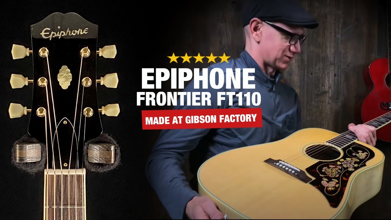 Epiphone Frontier FT-110 - Made at the Montana Gibson Factory