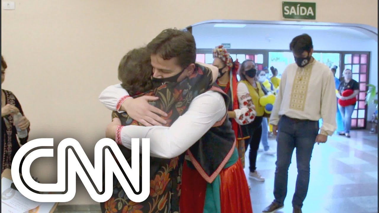 Solidariedade marca acolhida a ucranianos no Brasil | CNN PRIME TIME