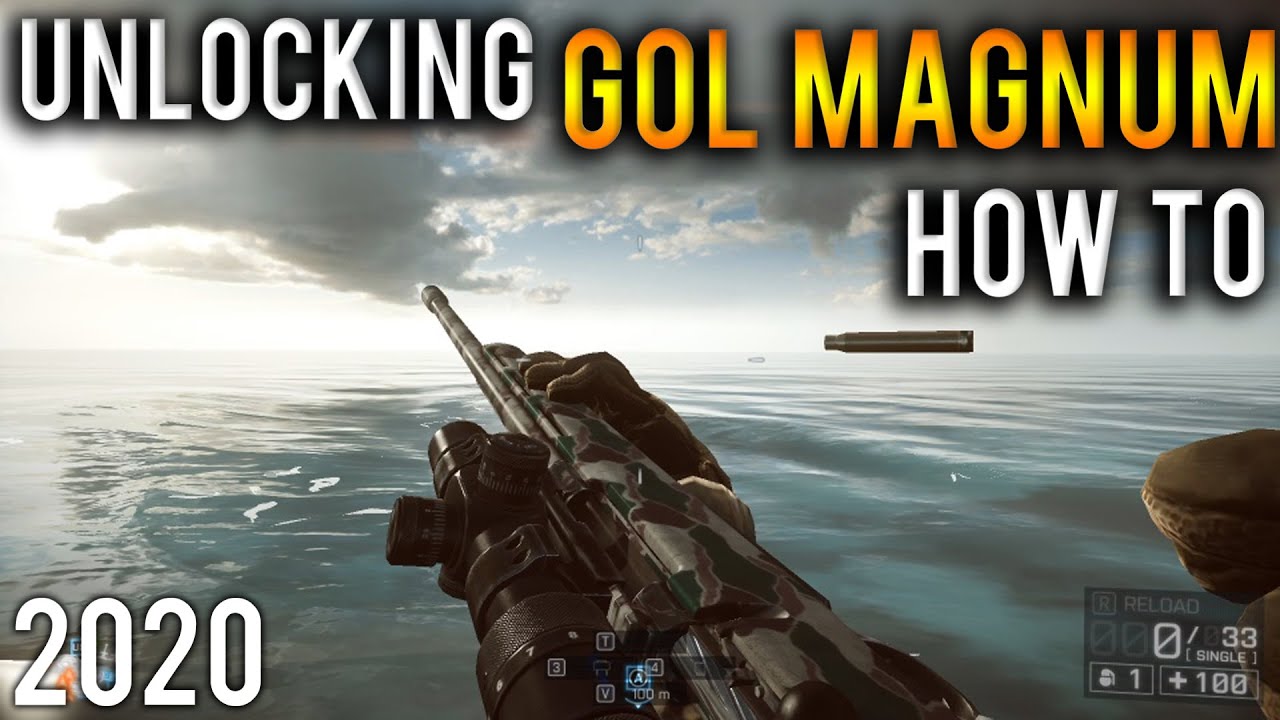●HOW TO UNLOCK GOL MAGNUM! | Battlefield 4 2020 !!