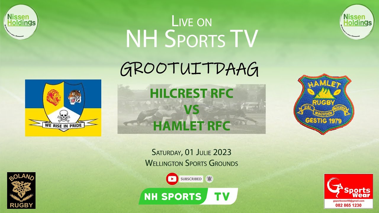 Hillcrest RFC vs Hamlet RFC | Boland Grootuitdaag | 2023