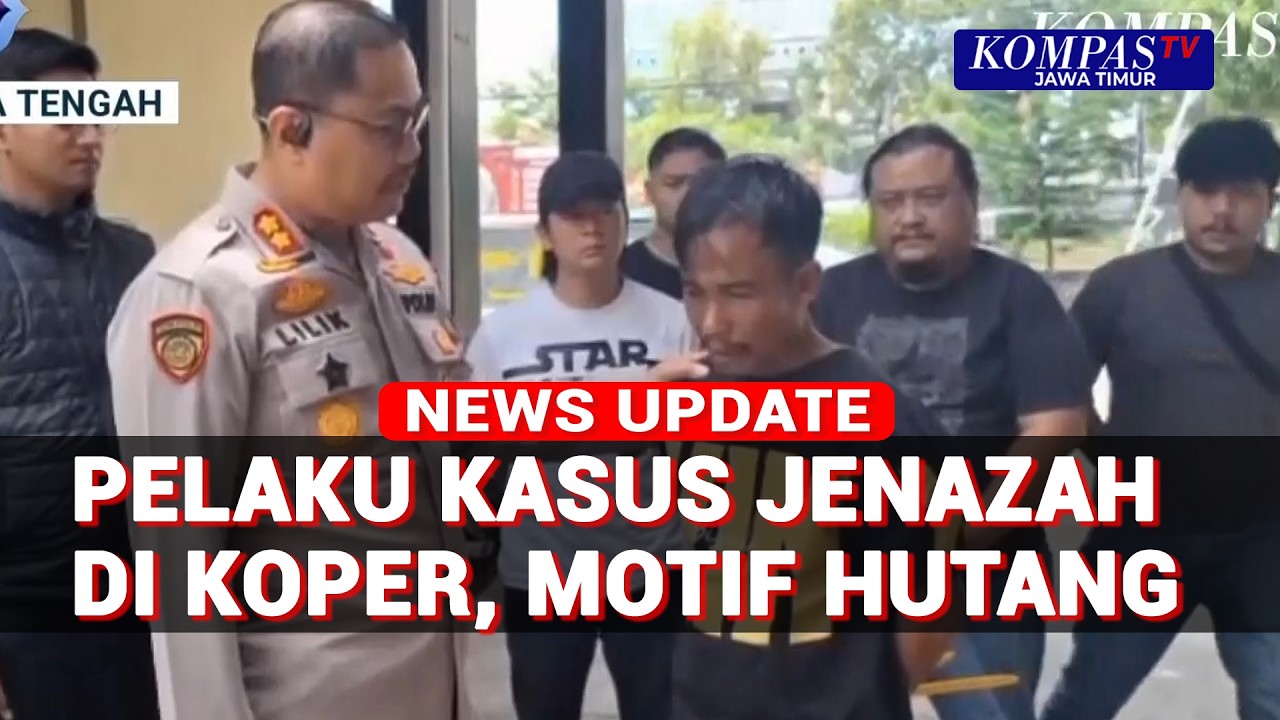 Polisi Ungkap Motif Koper Maut di Brebes, Dipicu Tagihan Utang!