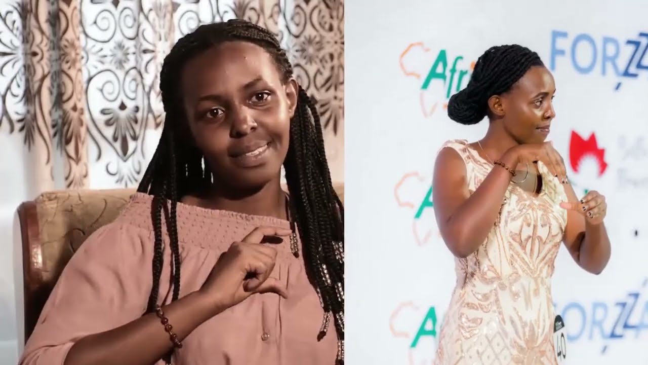 Miss Jeanette UWIMANA ufite ubumuga bwo kutavuga arashishikariza abafite ubumuga kwitinyuka