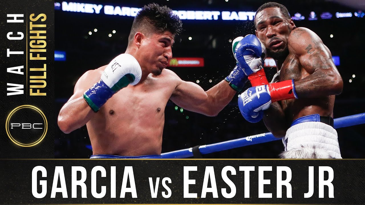 Garcia vs Easter FULL FIGHT: July 28, 2018 - PBC on Showtime