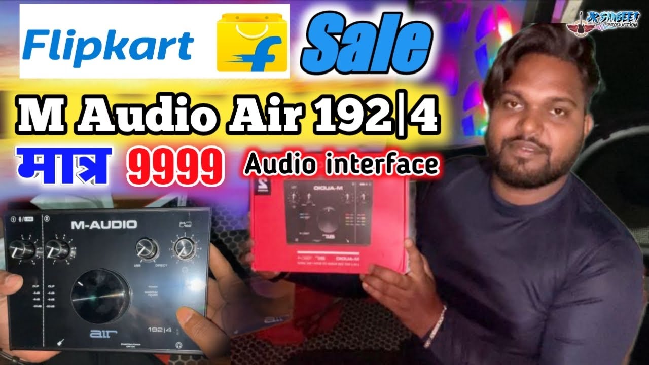 Unboxing M Audio Air 192 | 4 - Audio Interface under 10000 - #M_Audio_Air_192_4