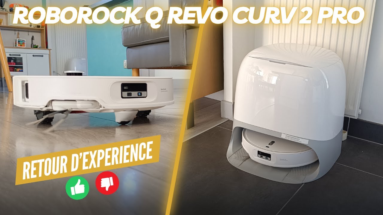 Original mais redoutable ? Le test complet du Roborock Qrevo Curv 2 Pro !